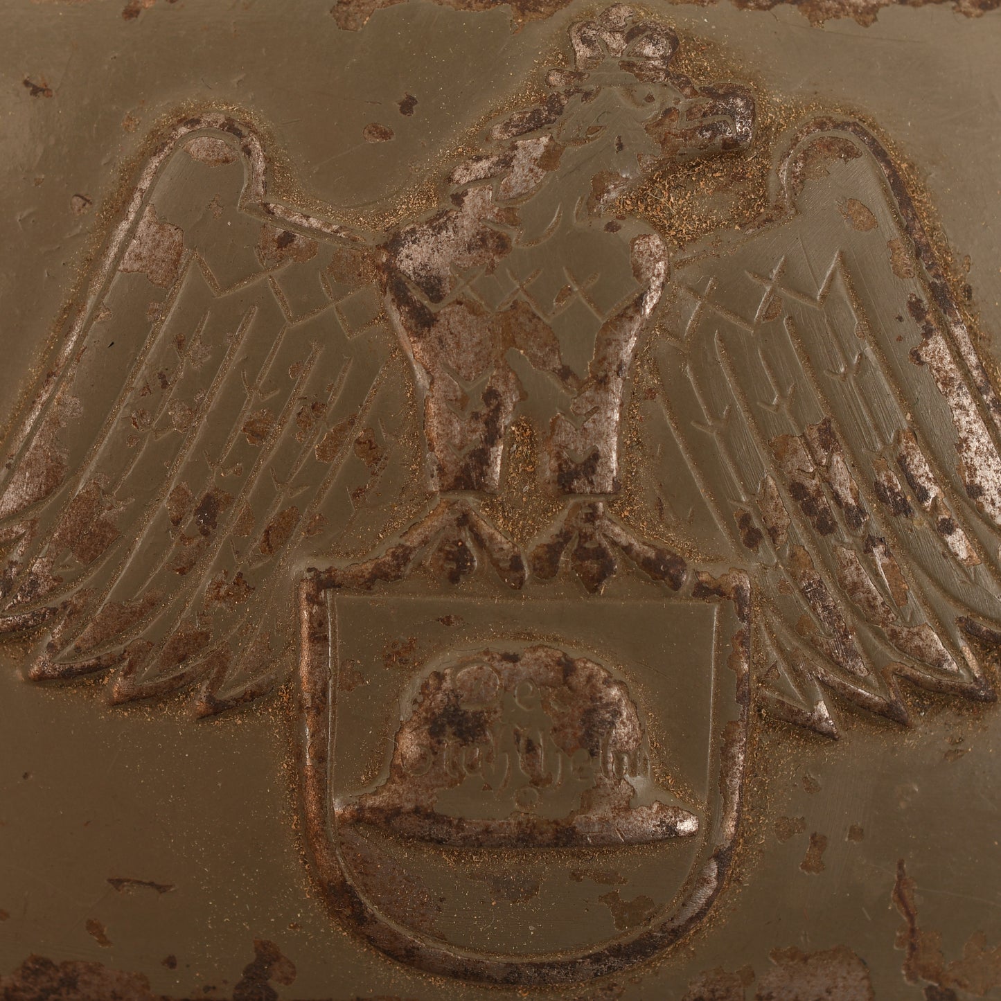 GERMAN WWII STALHELM ORGANISATION BELT BUCKLE