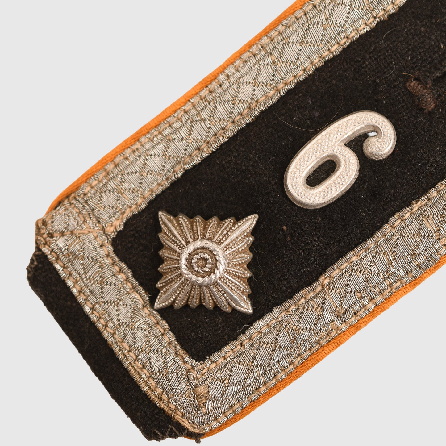 GERMAN WWII SS 6TH CAVALRY REGIMENT OBERSCHARFUHRERS SHOULDER STRAP