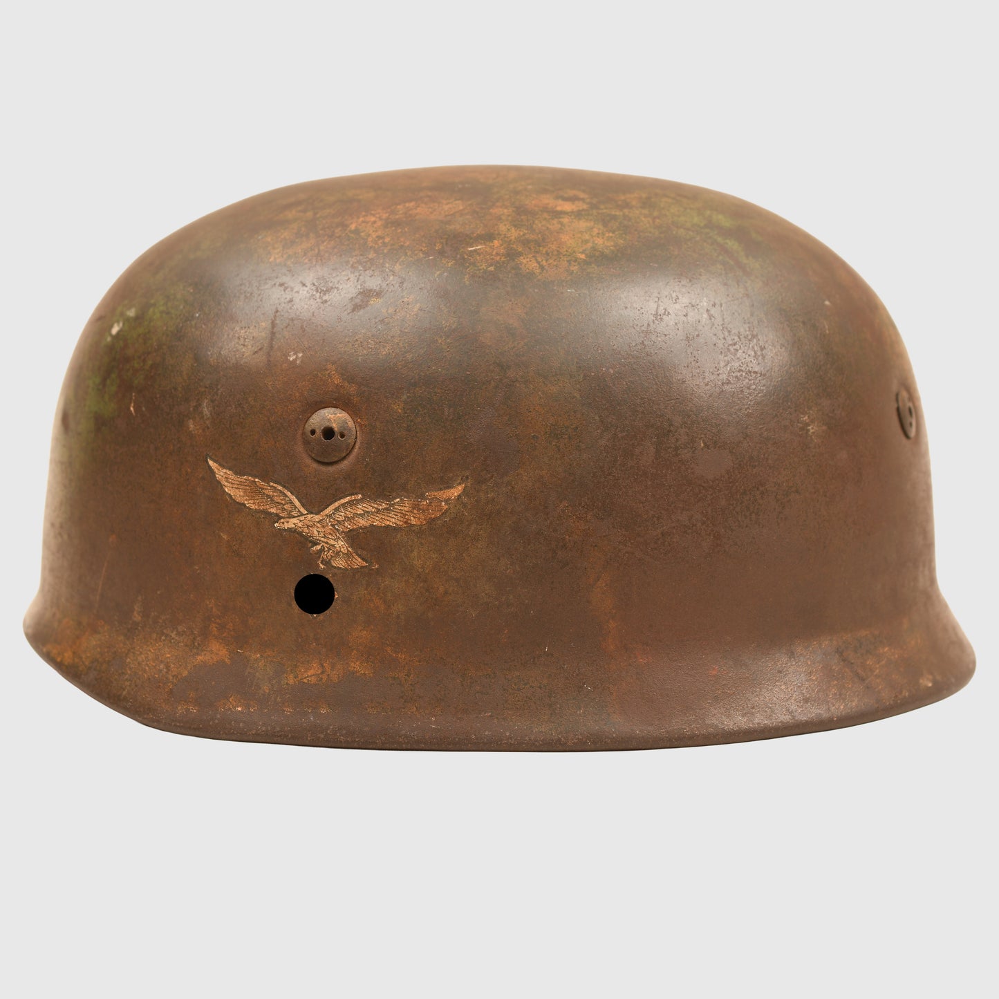 GERMAN WWII LUFTWAFFE CAMOUFLAGE PARATROOPER HELMET