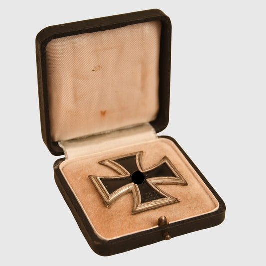 German WWII Iron Cross 1st Class, Cased