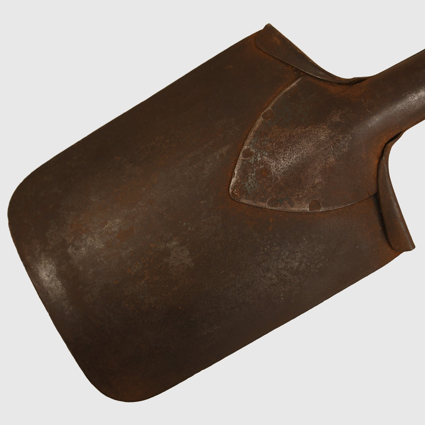 German WWII Soldier's Entrenching Tool with Leather Carrier