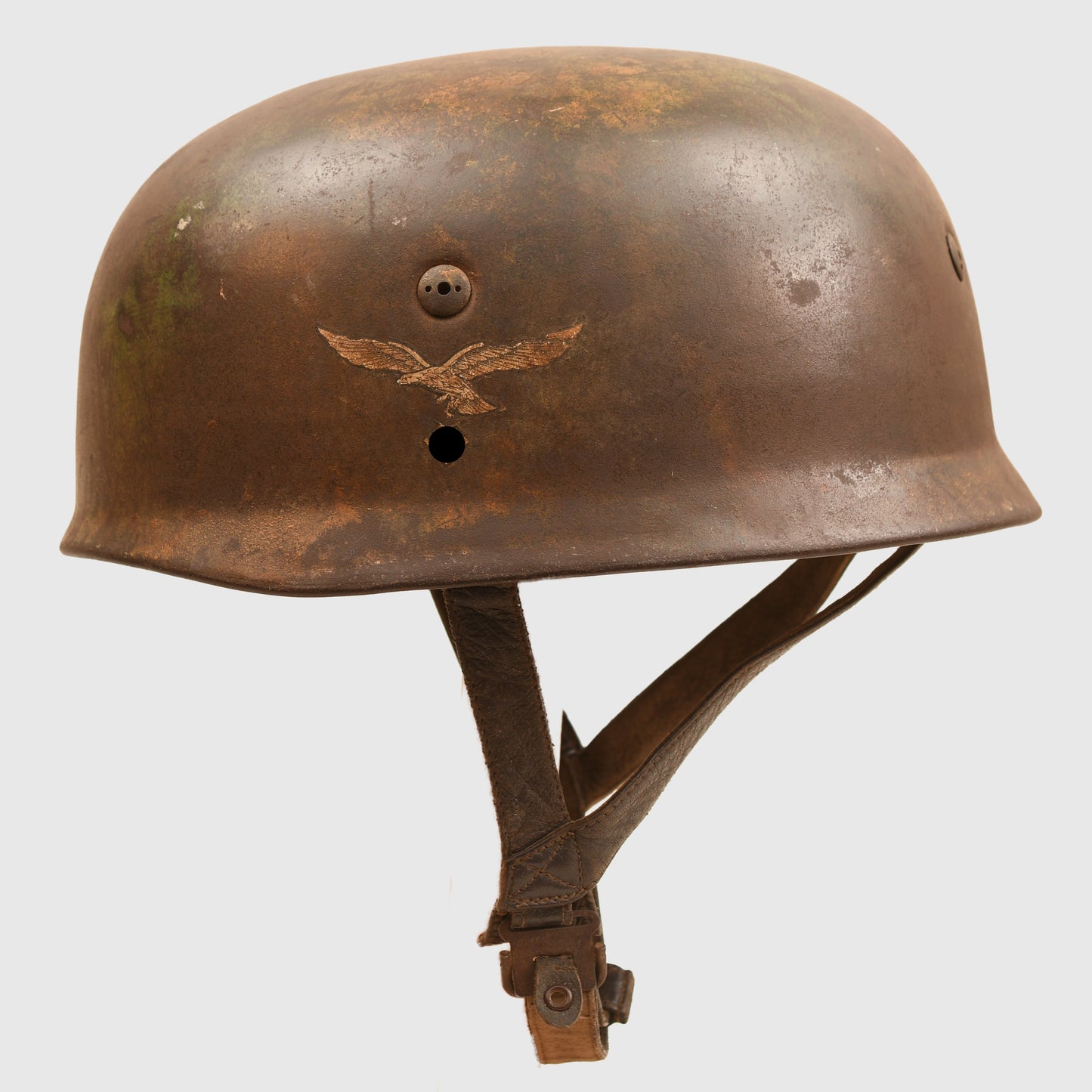 GERMAN WWII LUFTWAFFE CAMOUFLAGE PARATROOPER HELMET