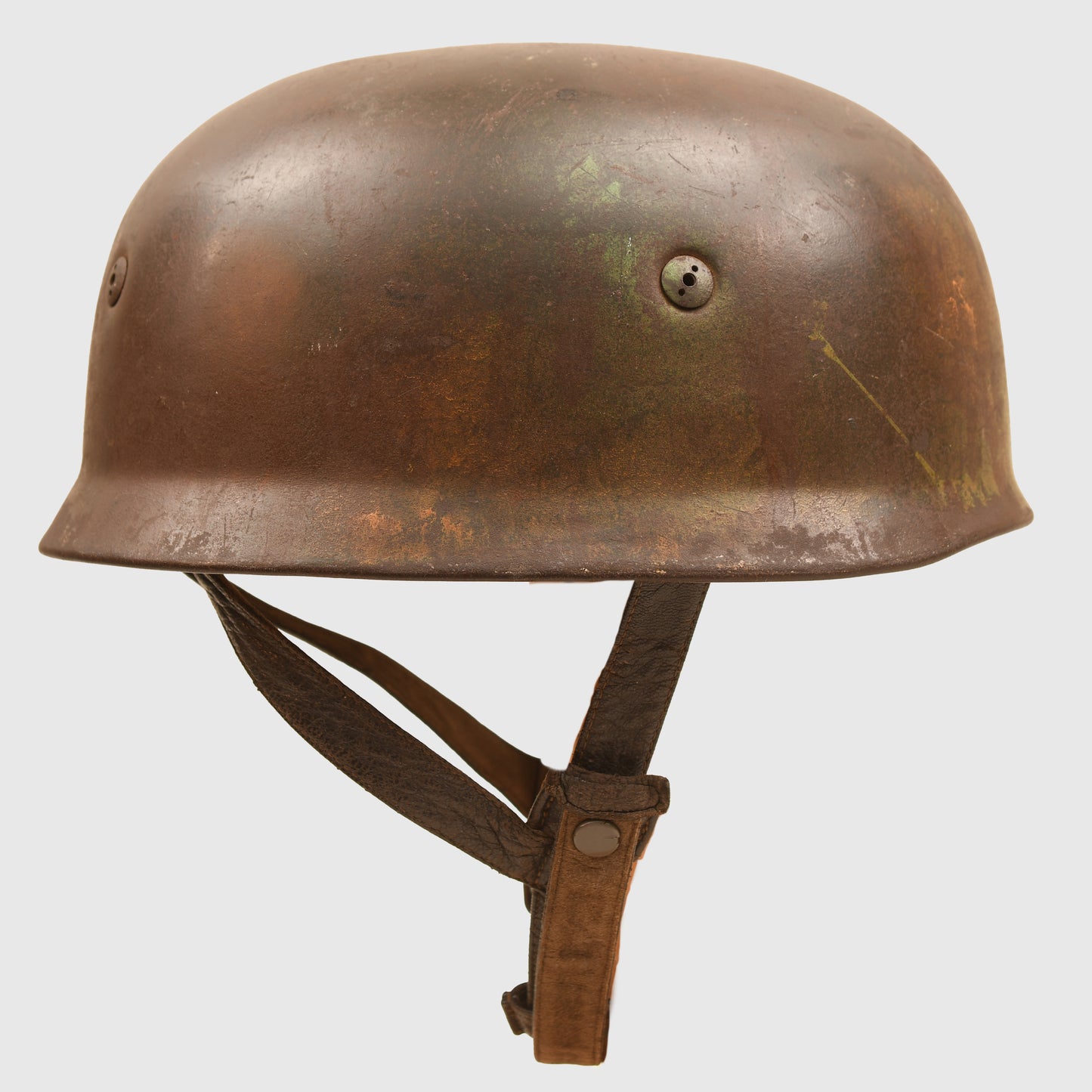 GERMAN WWII LUFTWAFFE CAMOUFLAGE PARATROOPER HELMET