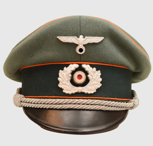 German WWII Field Police Officers Visor Cap