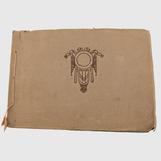 GERMAN WWI BALLOON UNIT PHOTOGRAPH ALBUM AND ACCOMPANYING PAPERWORK