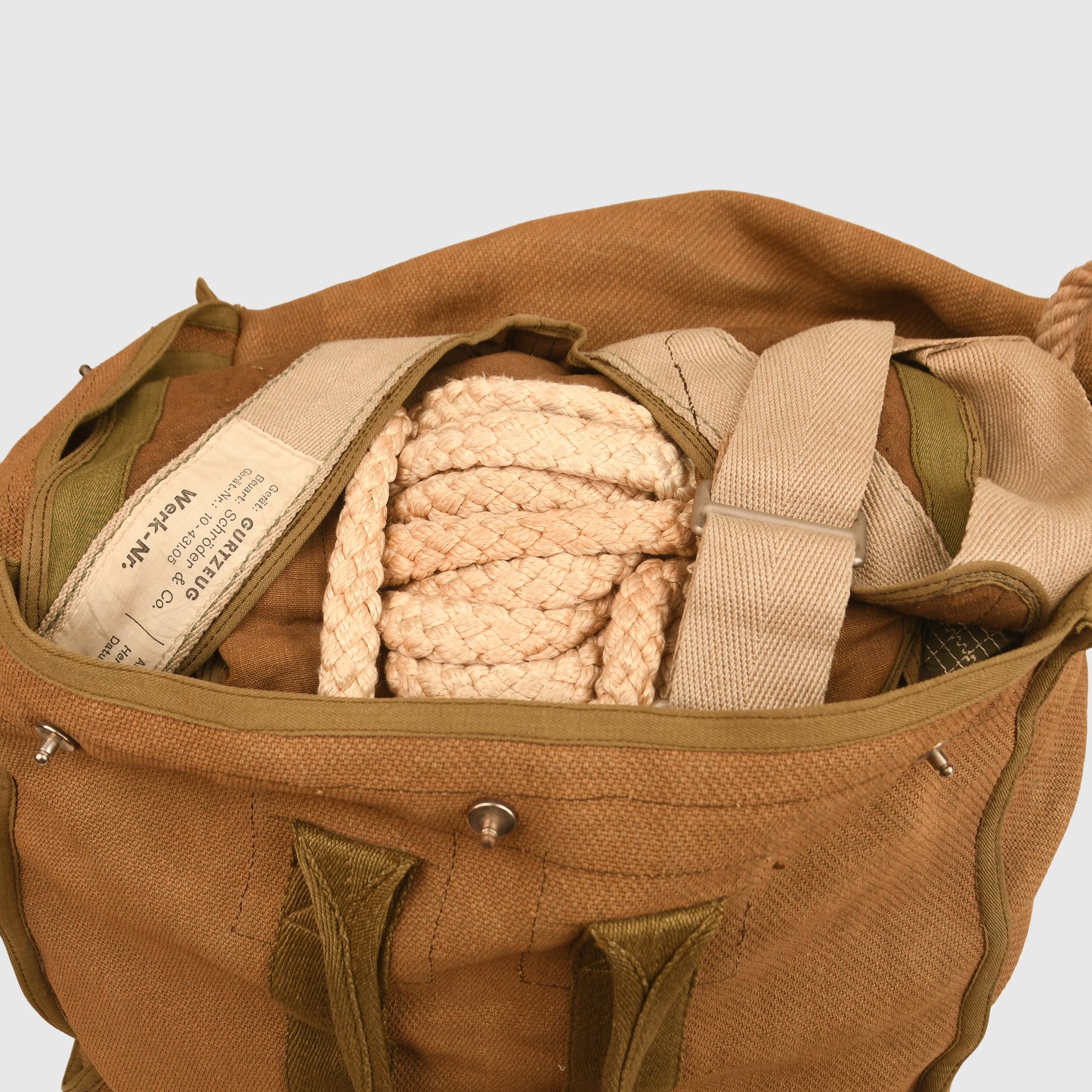 German WWII Luftwaffe RZ20 Parachute - Schroder & Company 1942