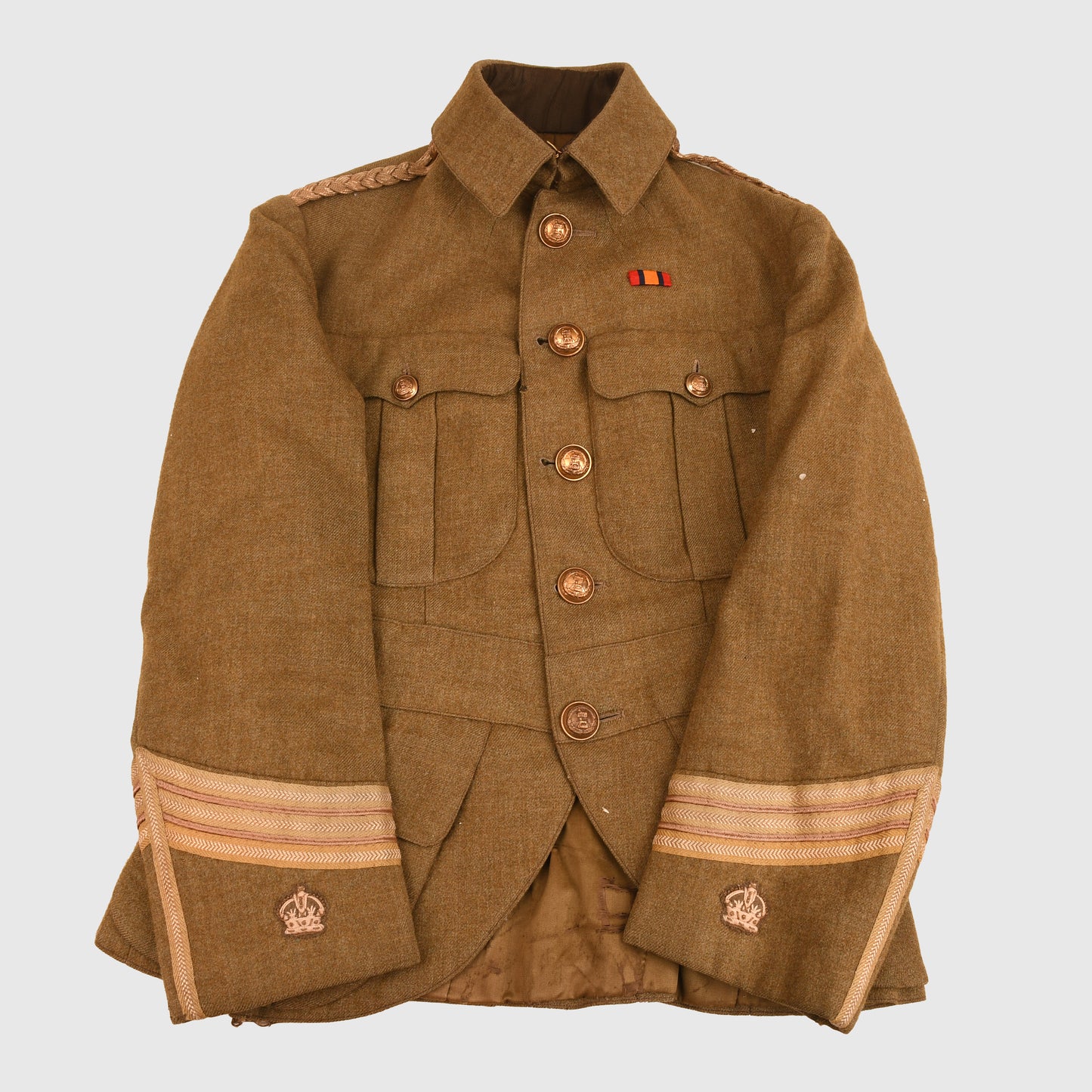 BRITISH WWII TUNICS OF MAJOR ROBERT WALTER PURVIS 3rd BAT GORDON HIGHLANDERS