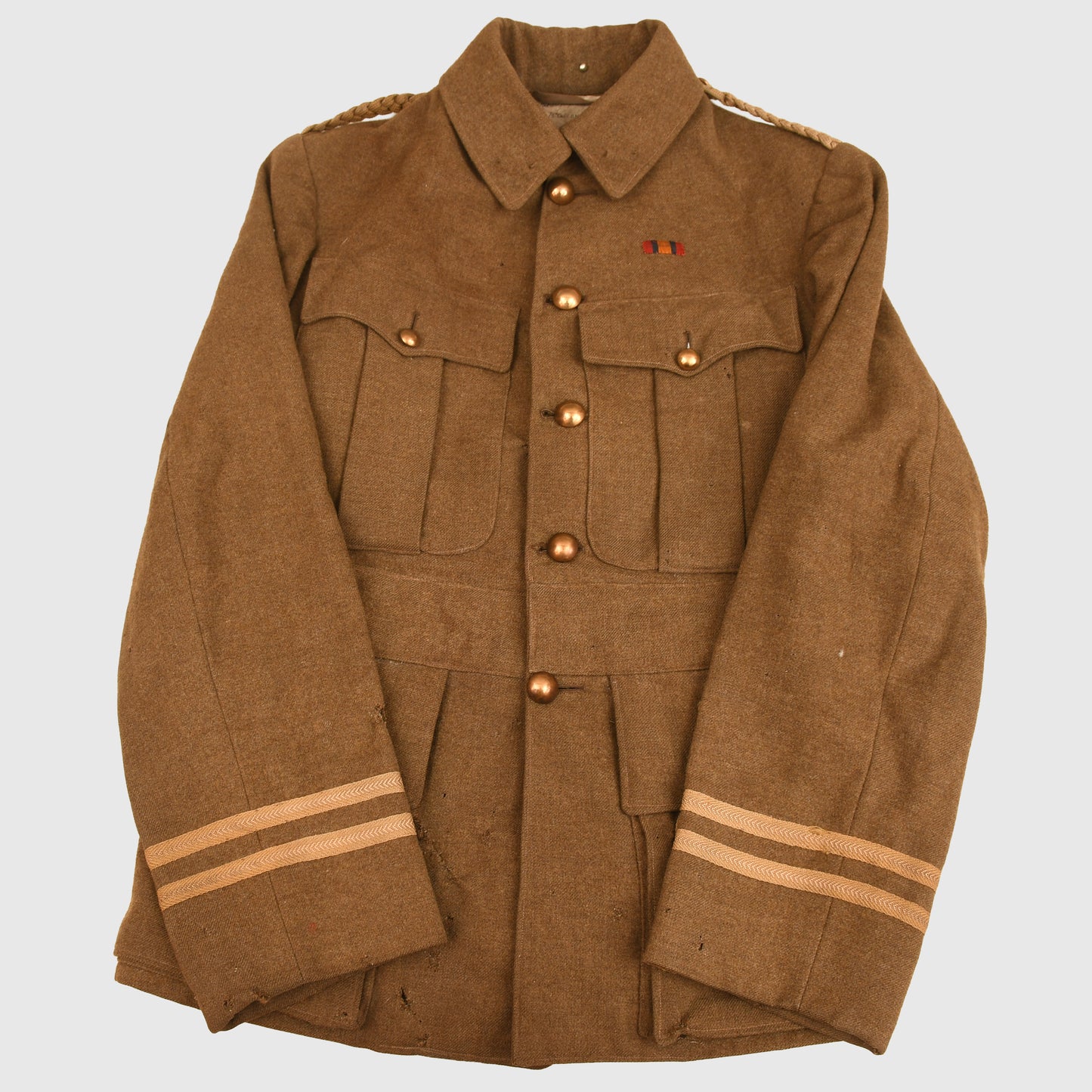 BRITISH WWII TUNICS OF MAJOR ROBERT WALTER PURVIS 3rd BAT GORDON HIGHLANDERS