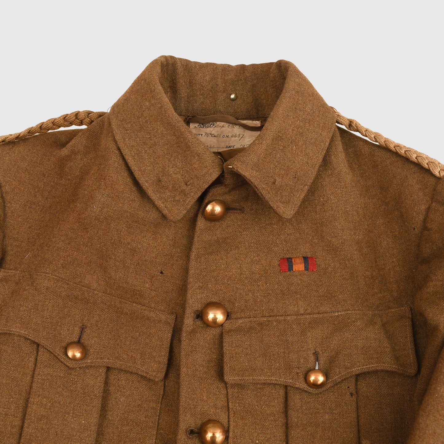 BRITISH WWII TUNICS OF MAJOR ROBERT WALTER PURVIS 3rd BAT GORDON HIGHLANDERS