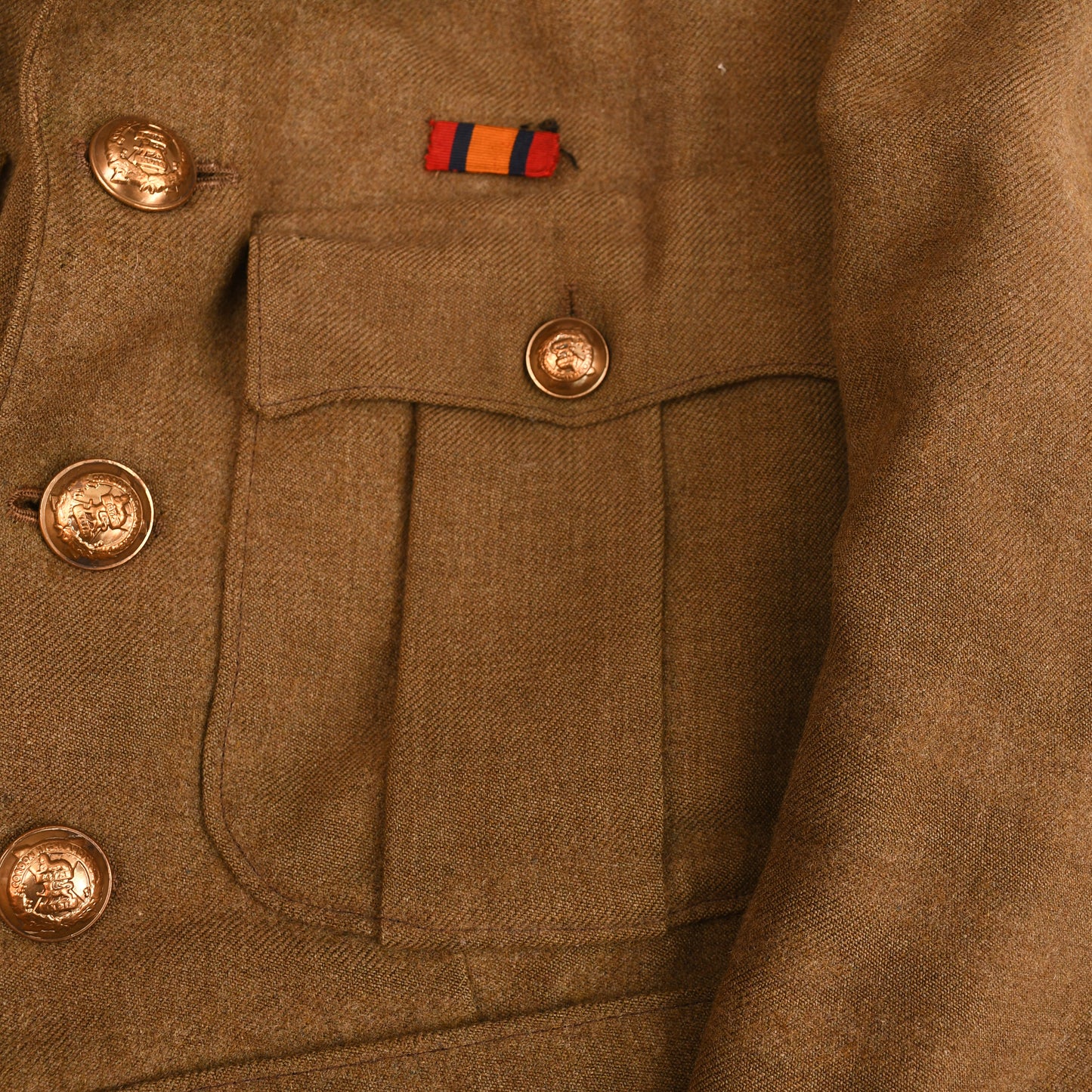 BRITISH WWII TUNICS OF MAJOR ROBERT WALTER PURVIS 3rd BAT GORDON HIGHLANDERS