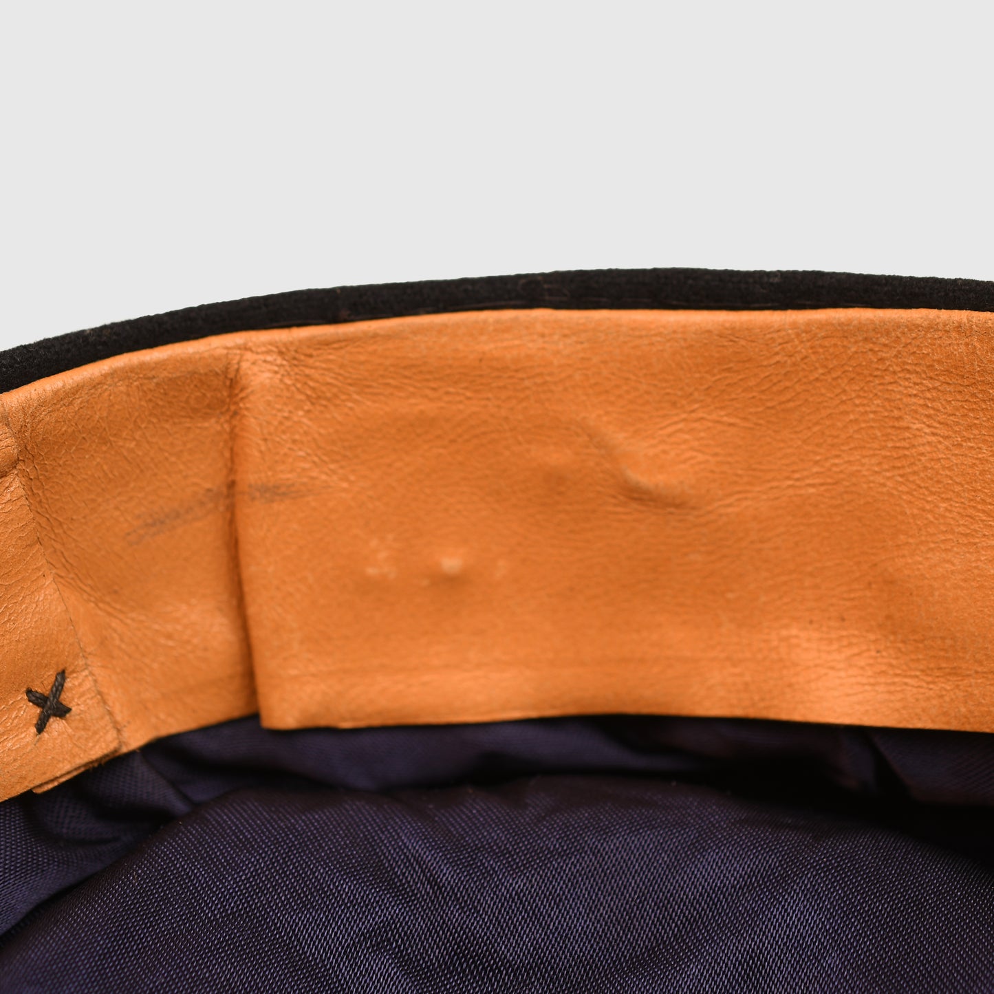 German WWII Kriegsmarine Senior NCO White Top Visor Cap