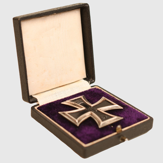 German WWI Iron Cross 1914 in Its Presentation Case