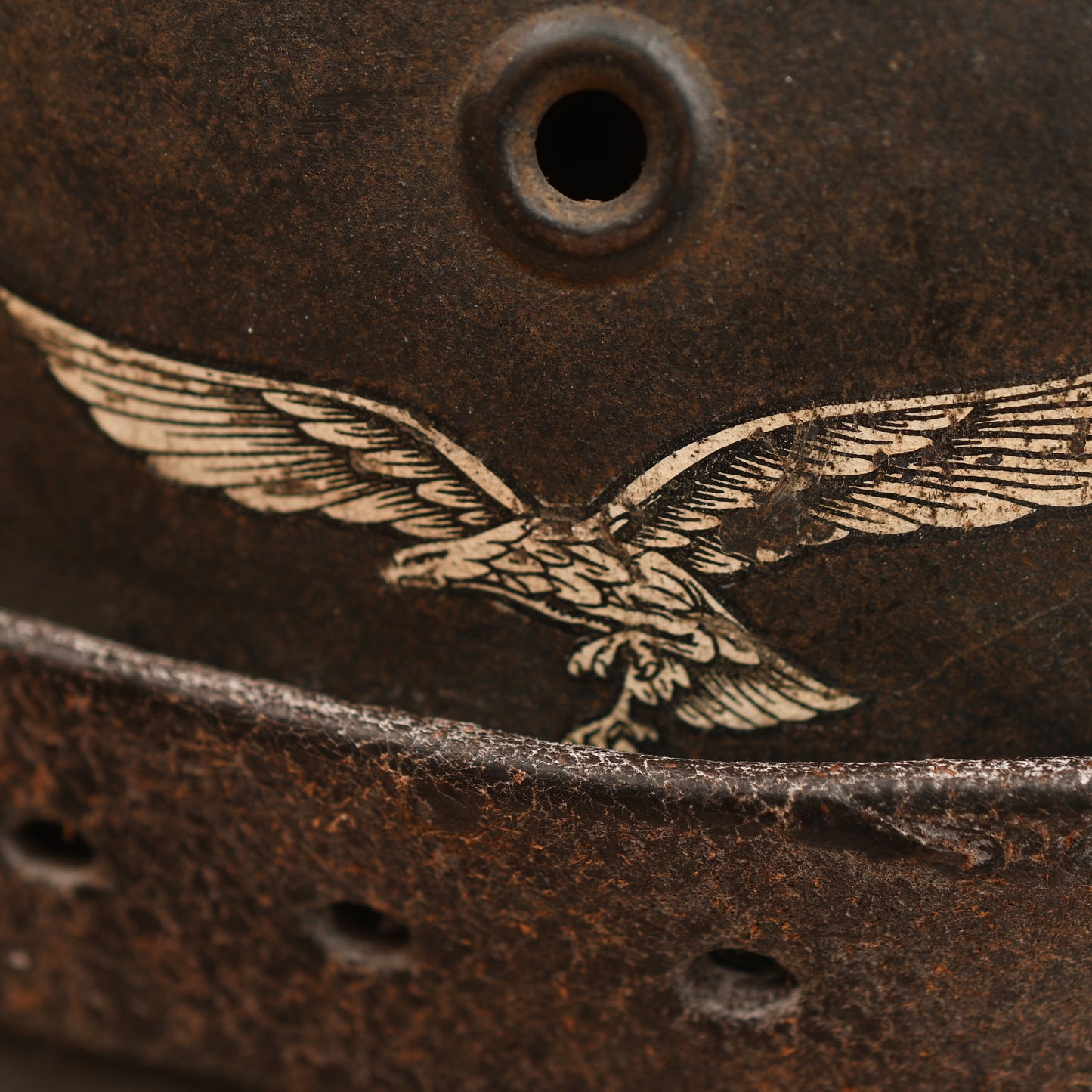 German WWII Luftwaffe Single Decal M40 Combat Helmet