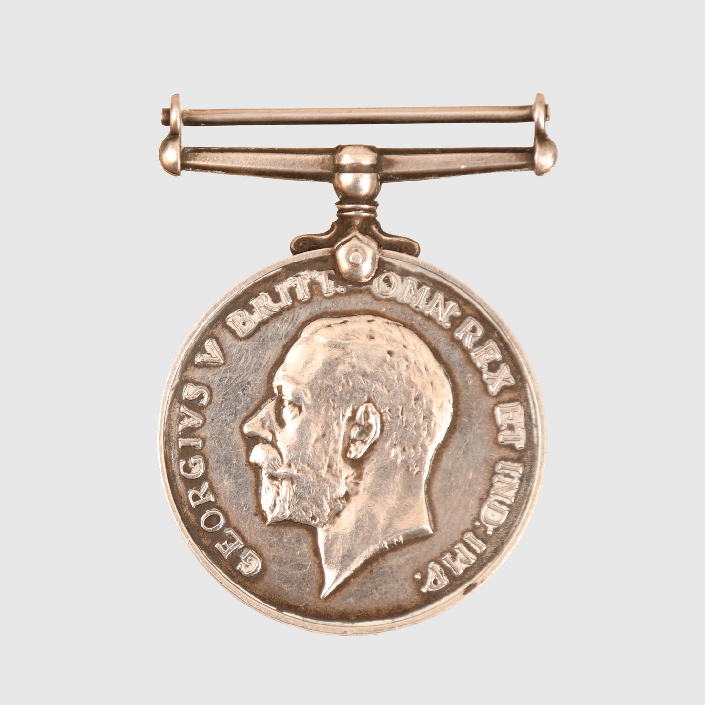 BRITISH WWI A BRITISH WAR MEDAL TO A RUSSIAN IMMIGRANT