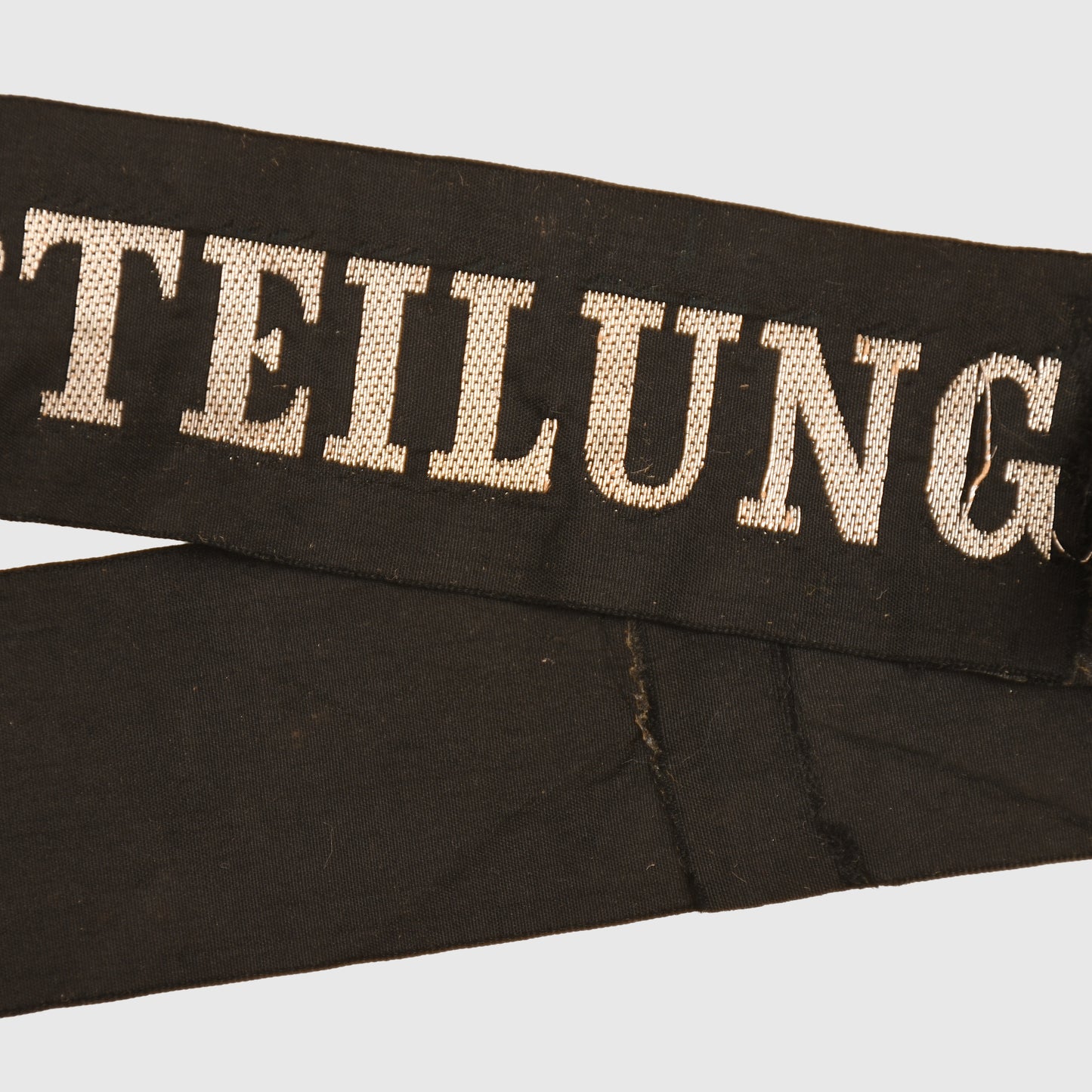 GERMAN WWI MARINE FLIEGER ABTEILUNG 2 CAP TALLY