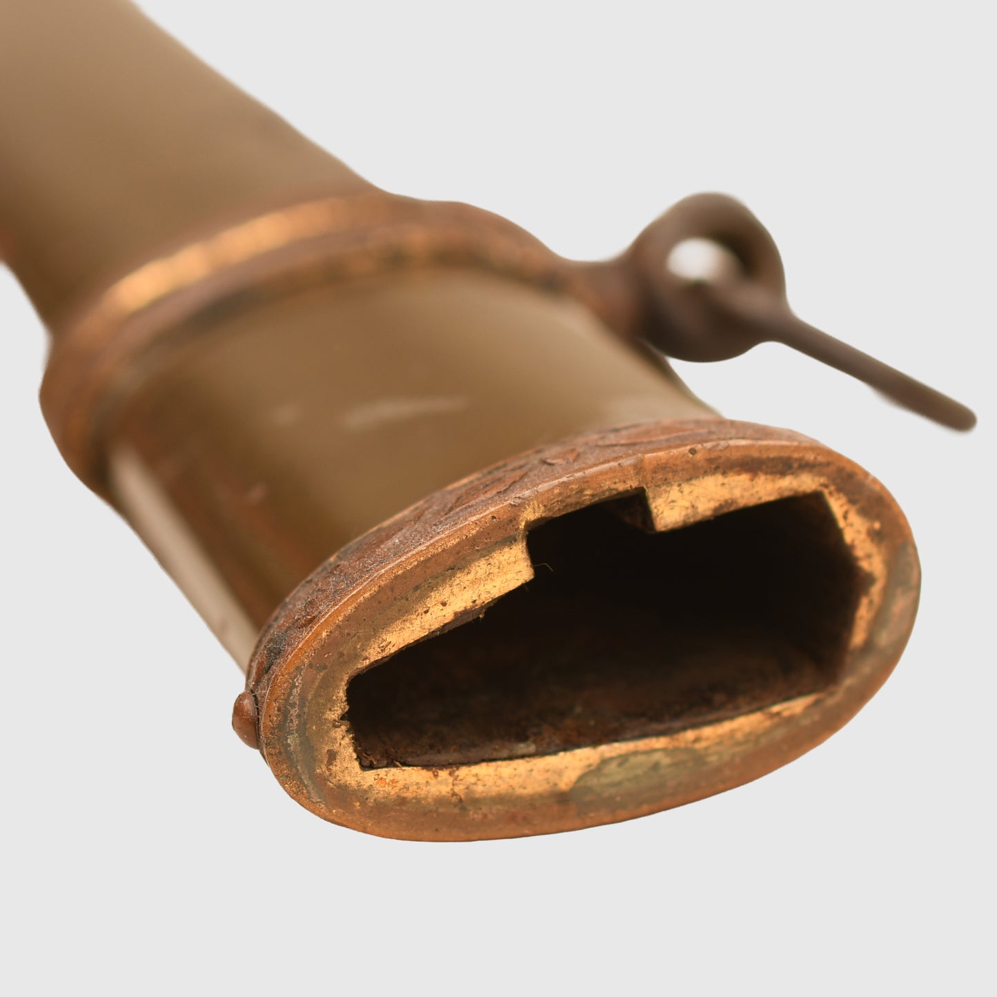 Japanese Officers Display Piece With Family Mon