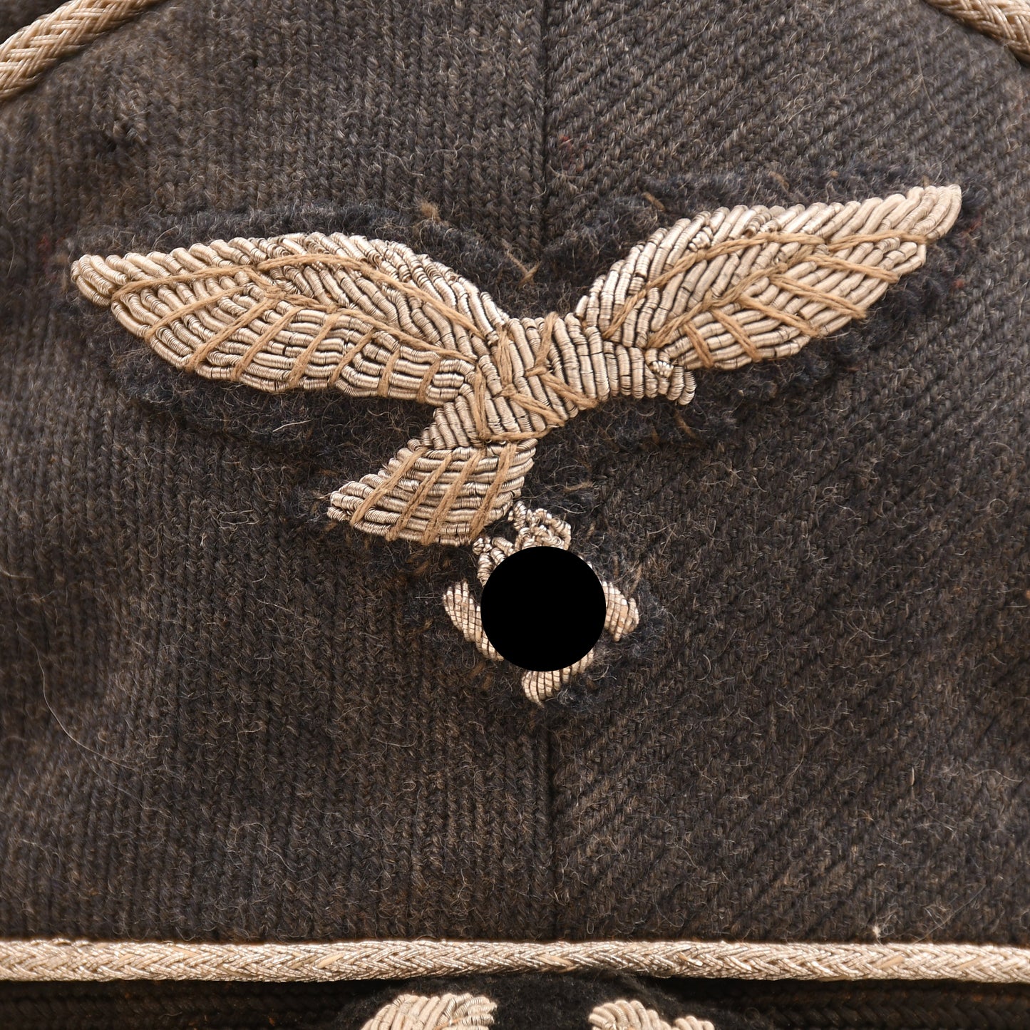 GERMAN WWII LUFTWAFFE OFFICERS CRUSHER CAP