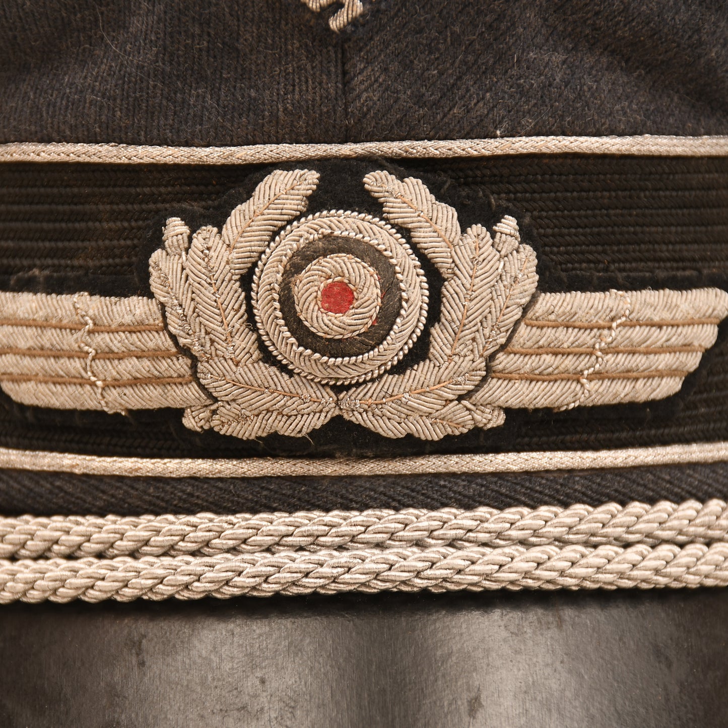 GERMAN WWII LUFTWAFFE OFFICERS CRUSHER CAP