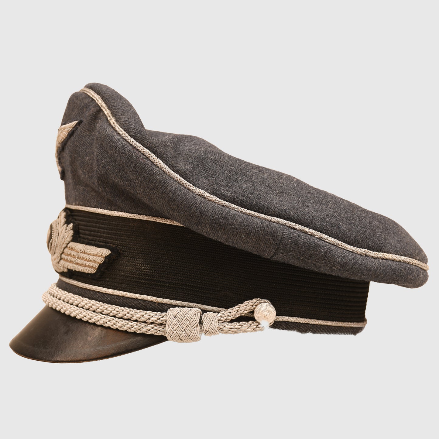 GERMAN WWII LUFTWAFFE OFFICERS CRUSHER CAP