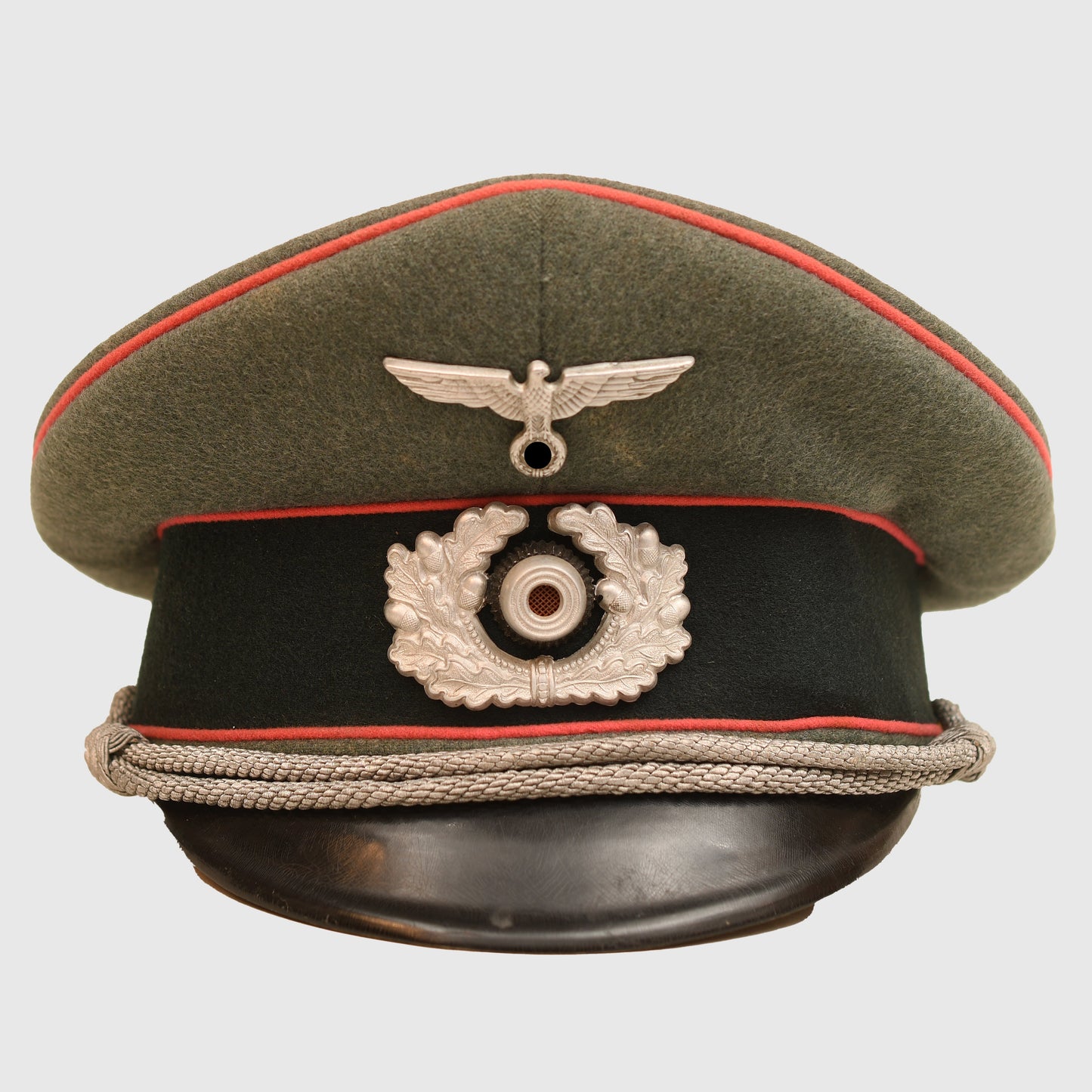 German WWII Panzer Officer’s Visor Cap