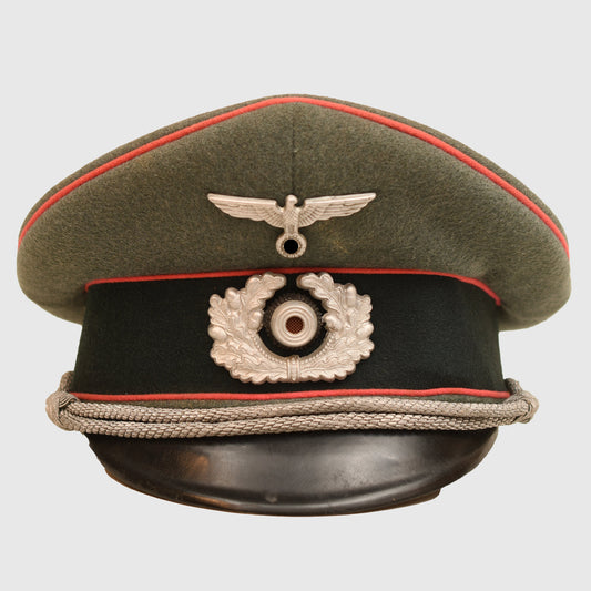 German WWII Panzer Officer’s Visor Cap
