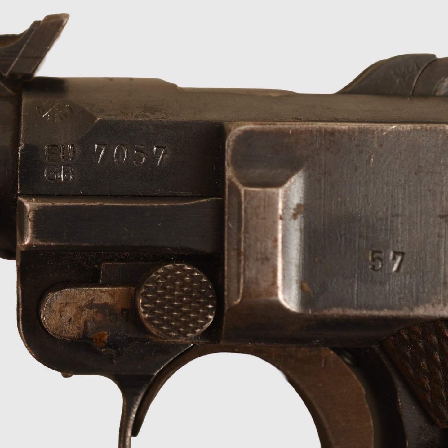 German WWI Artillery Pattern Display Piece In British Holster, De-Activated