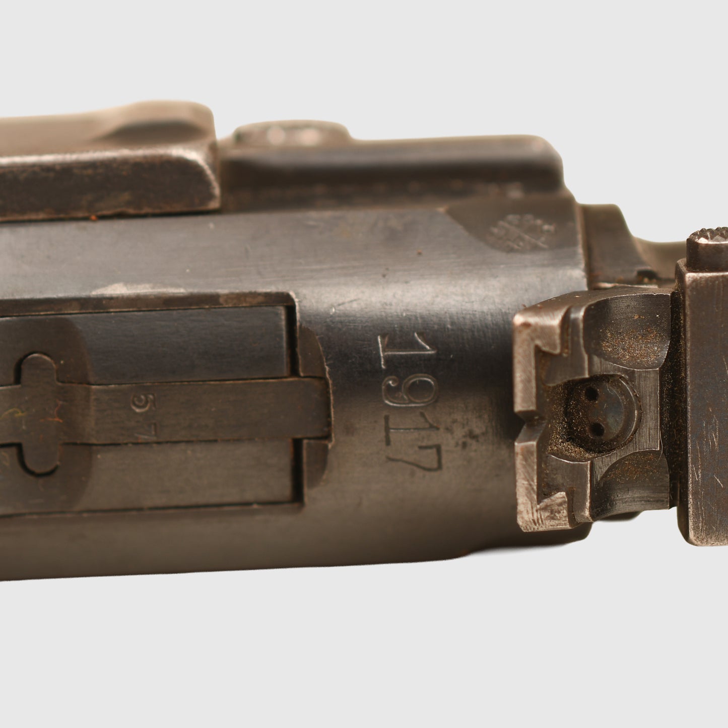 German WWI Artillery Pattern Display Piece In British Holster, De-Activated