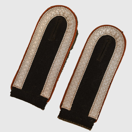German WWII SS Concentration Camp Unterscharfuhrer Shoulder Boards