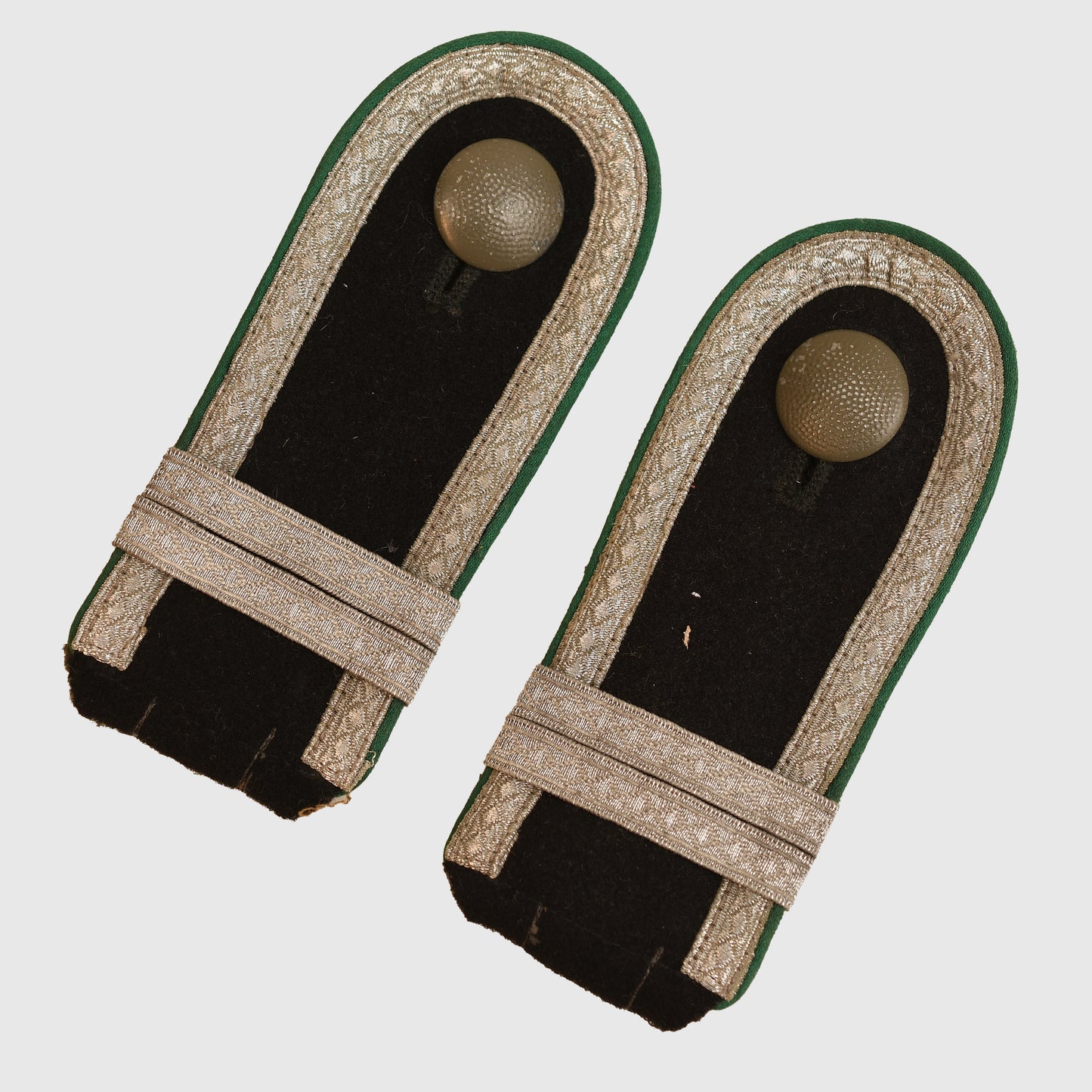 German WWII Waffen SS Standartenjunker Mountain Troops Shoulder Boards