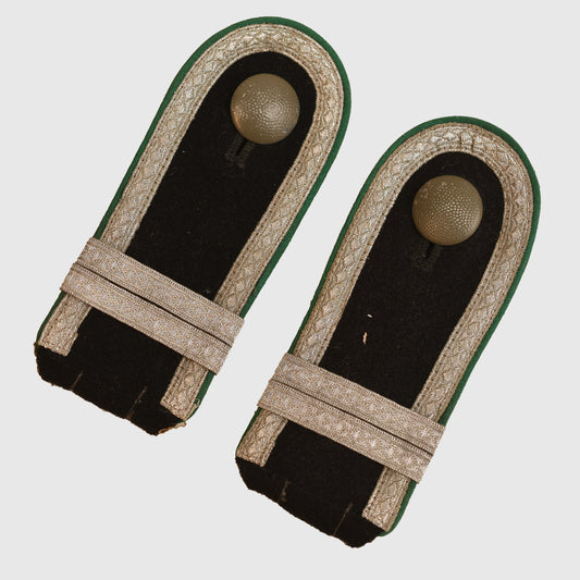 German WWII Waffen SS Standartenjunker Mountain Troops Shoulder Boards