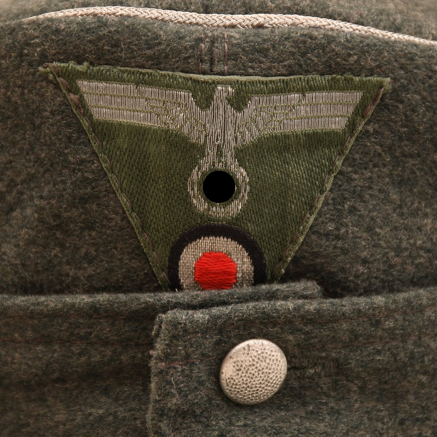 GERMAN WWII ARMY OFFICERS M 43 CAP