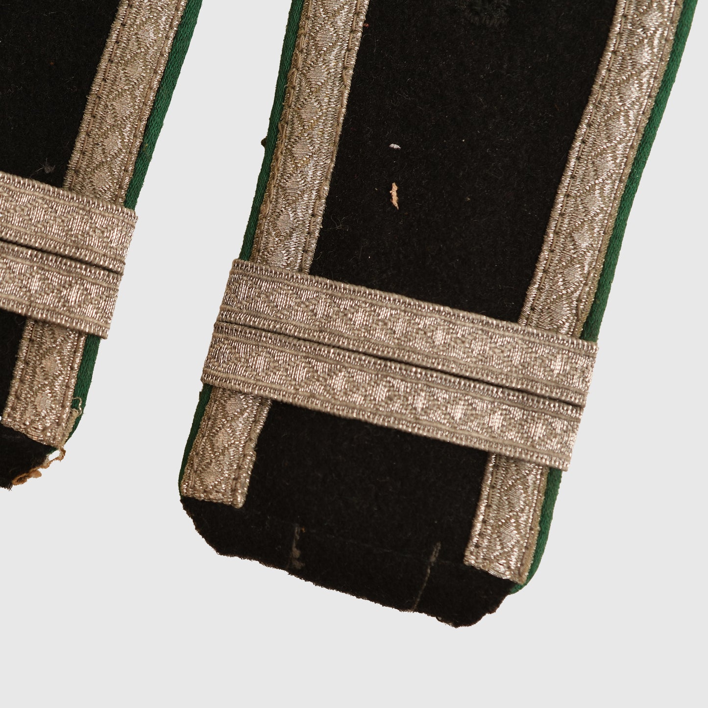 German WWII Waffen SS Standartenjunker Mountain Troops Shoulder Boards
