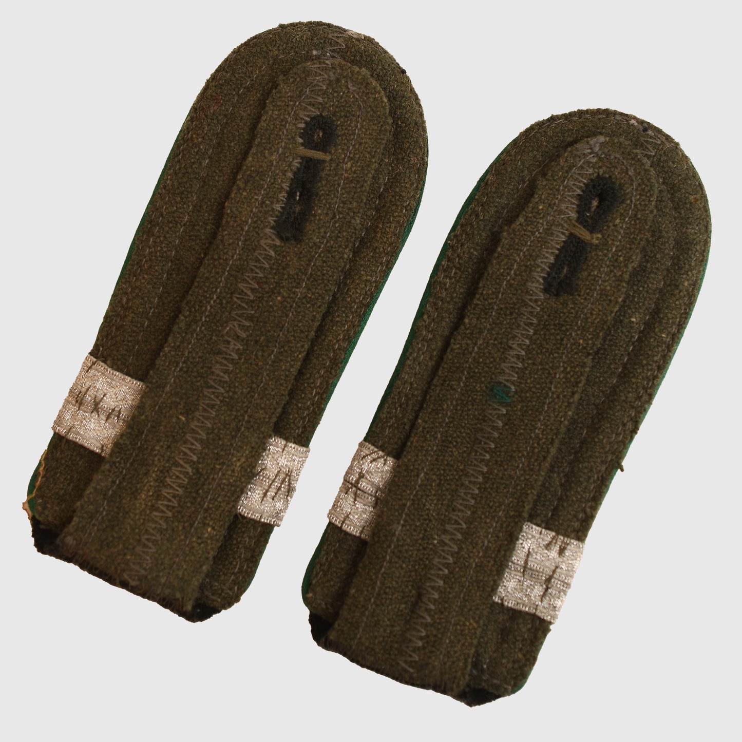 German WWII Waffen SS Standartenjunker Mountain Troops Shoulder Boards