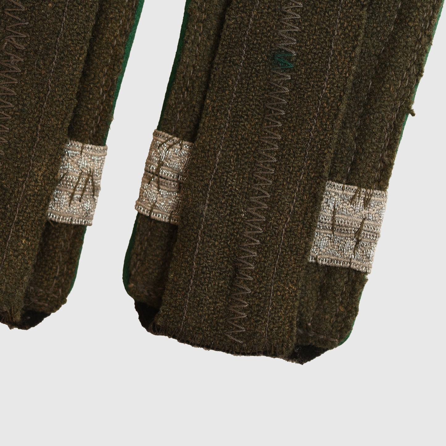 German WWII Waffen SS Standartenjunker Mountain Troops Shoulder Boards