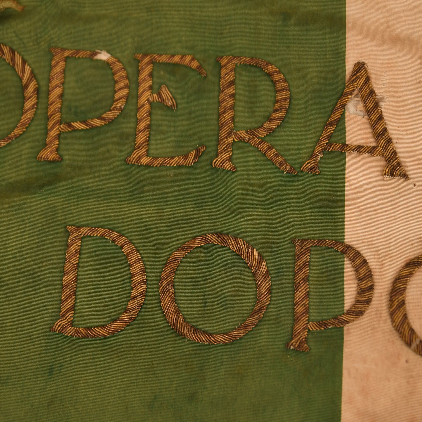 Italian WWII OND Sports and Culture Banner - Pesaro