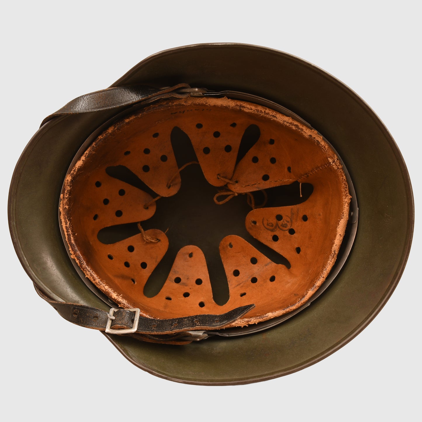 GERMAN WWII KRIEGSMARINE M35 DOUBLE DECAL HELMET