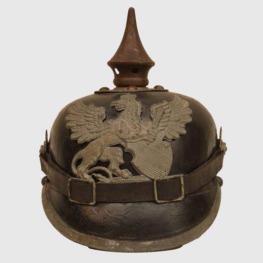 German WWI Baden Enlisted Man’s Pickelhaube