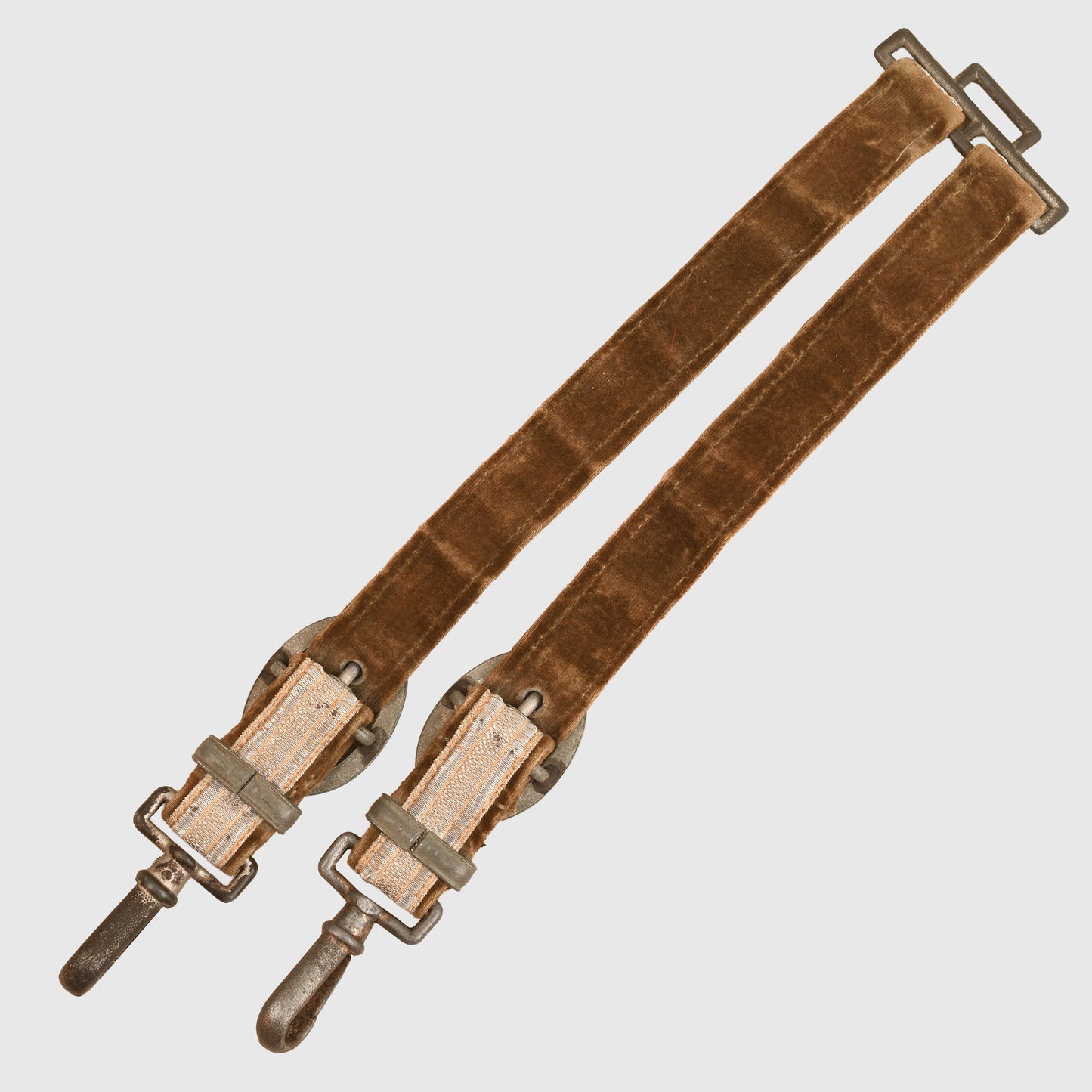 GERMAN WWII ARMY OFFICERS DISPLAY PIECE STRAPS