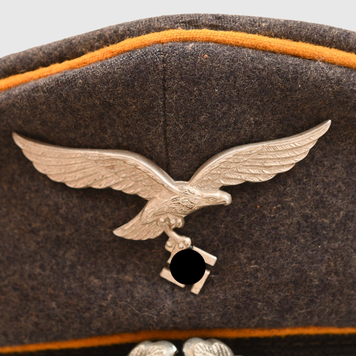 GERMAN WWII LUFTWAFFE NCO OR MAN’S VISOR FLIGHT CAP