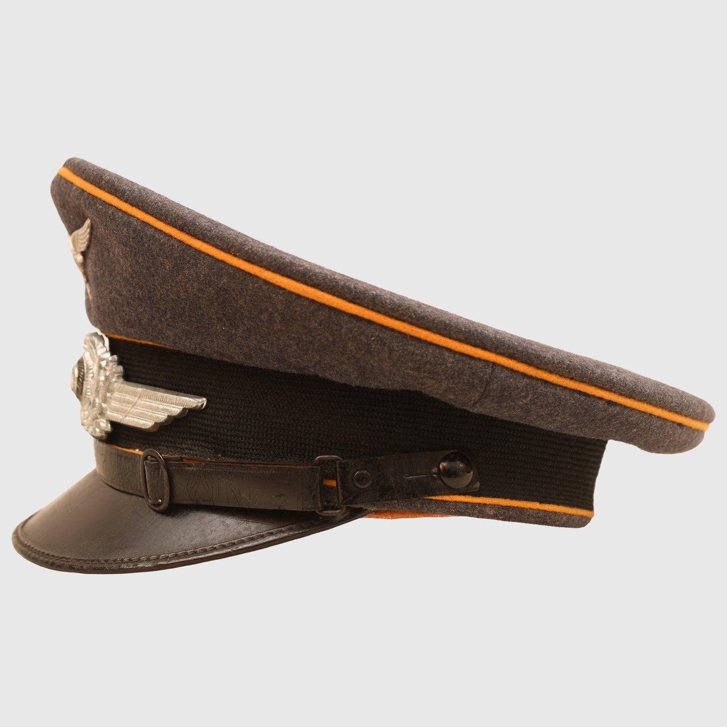 GERMAN WWII LUFTWAFFE NCO OR MAN’S VISOR FLIGHT CAP