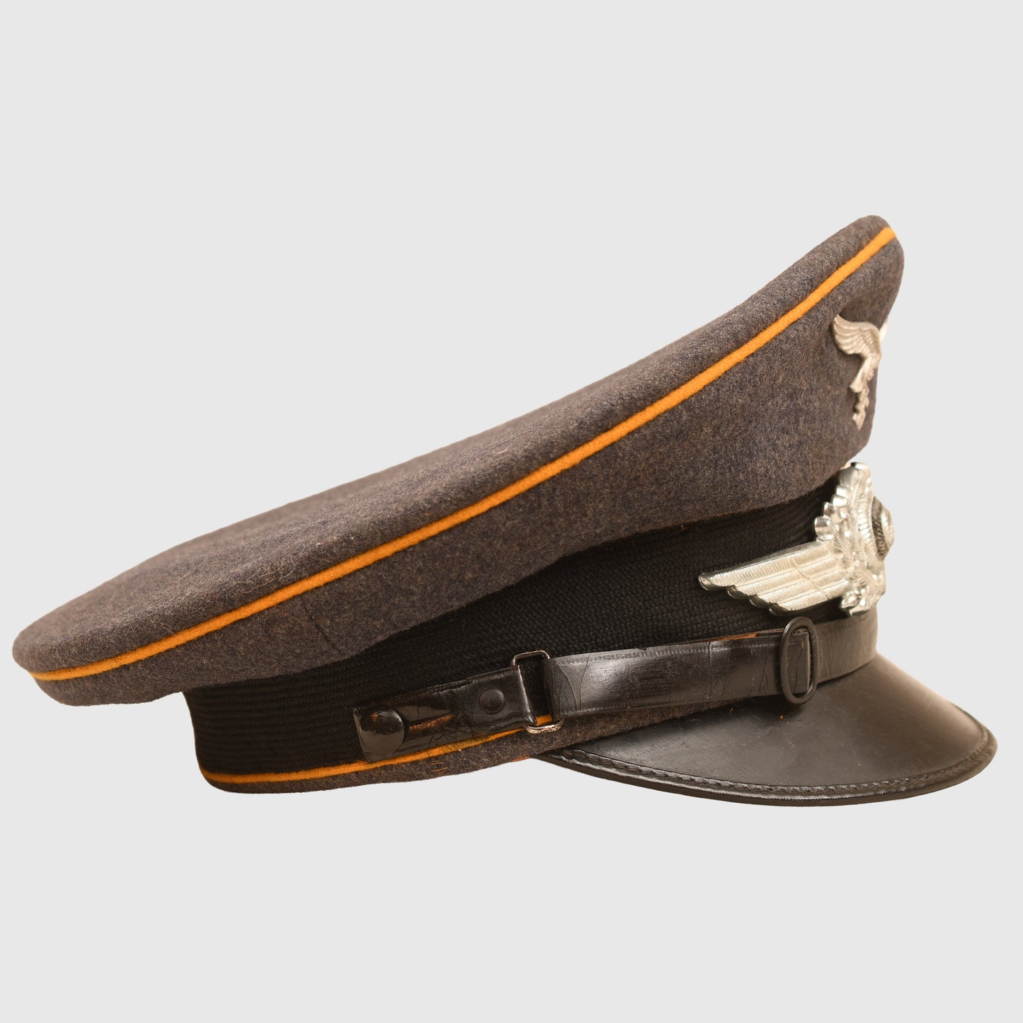 GERMAN WWII LUFTWAFFE NCO OR MAN’S VISOR FLIGHT CAP