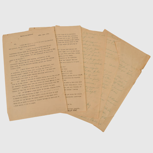 British WWII Secret Aegean Special Boat Service Documents