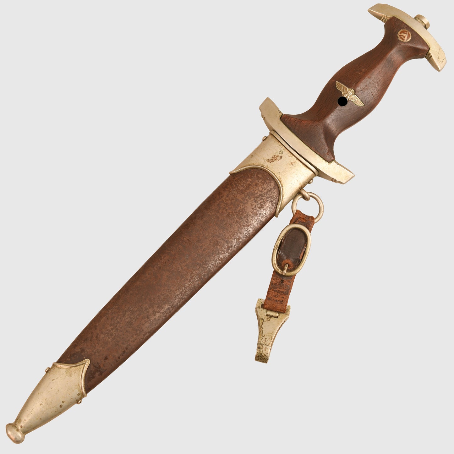 GERMAN WWII SA MAN’S DISPLAY PIECE BY THE RARE MAKER KRUSIUS