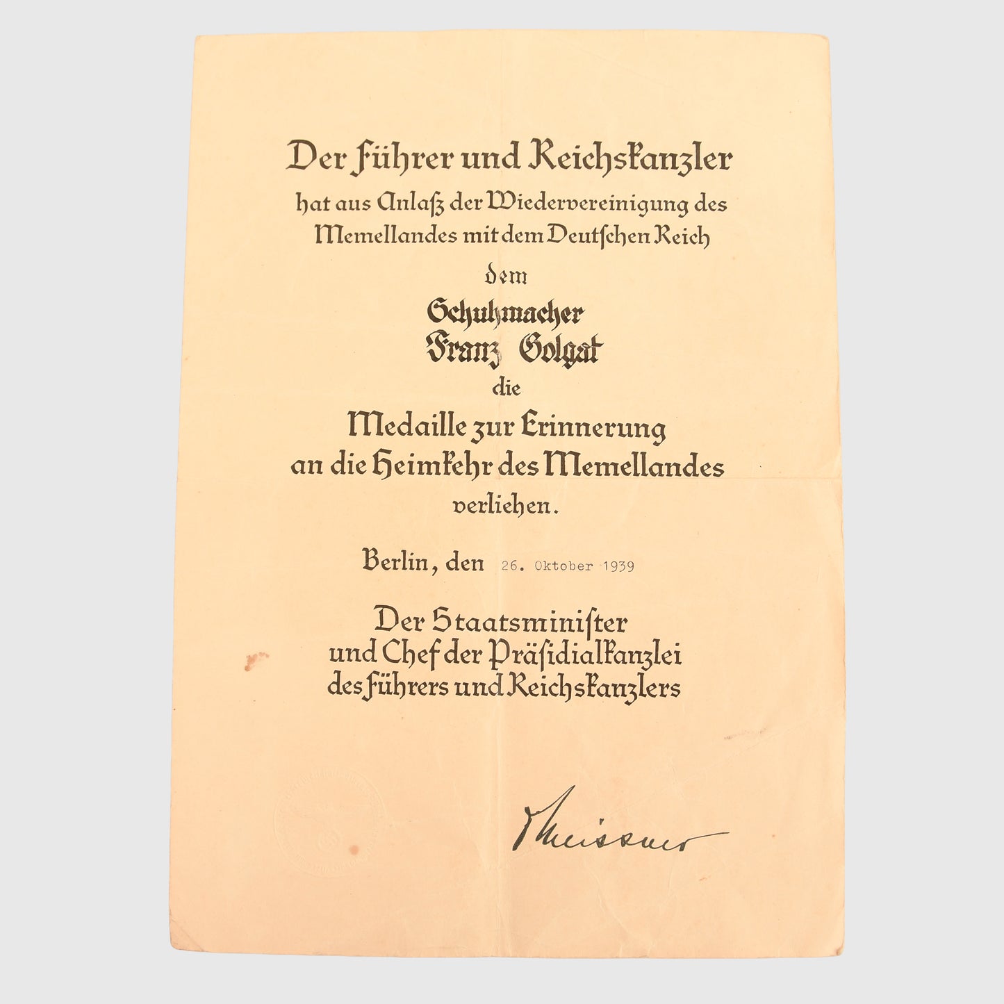 GERMAN WWII GRAF SPEE SAILORS DOCUMENTS