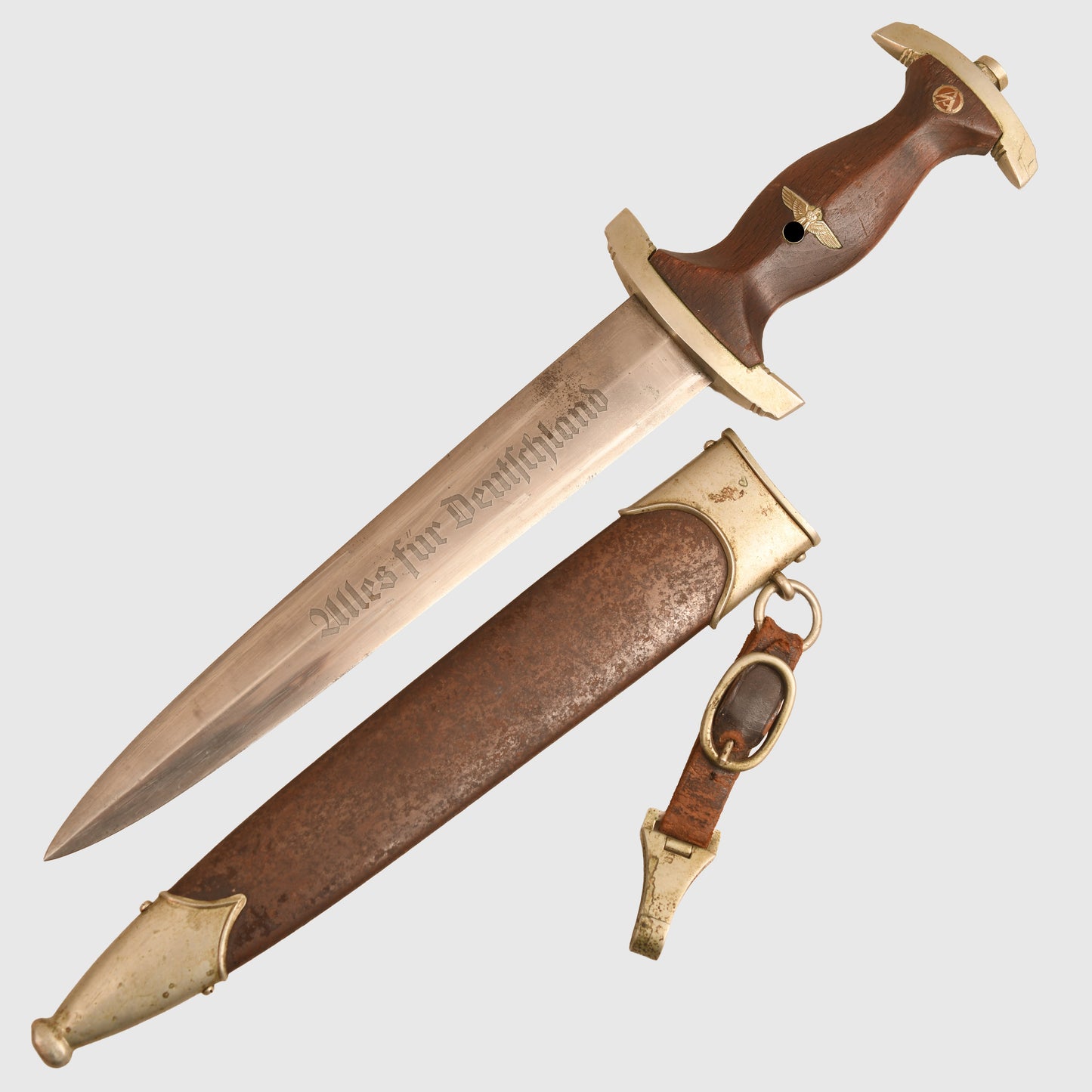 GERMAN WWII SA MAN’S DISPLAY PIECE BY THE RARE MAKER KRUSIUS