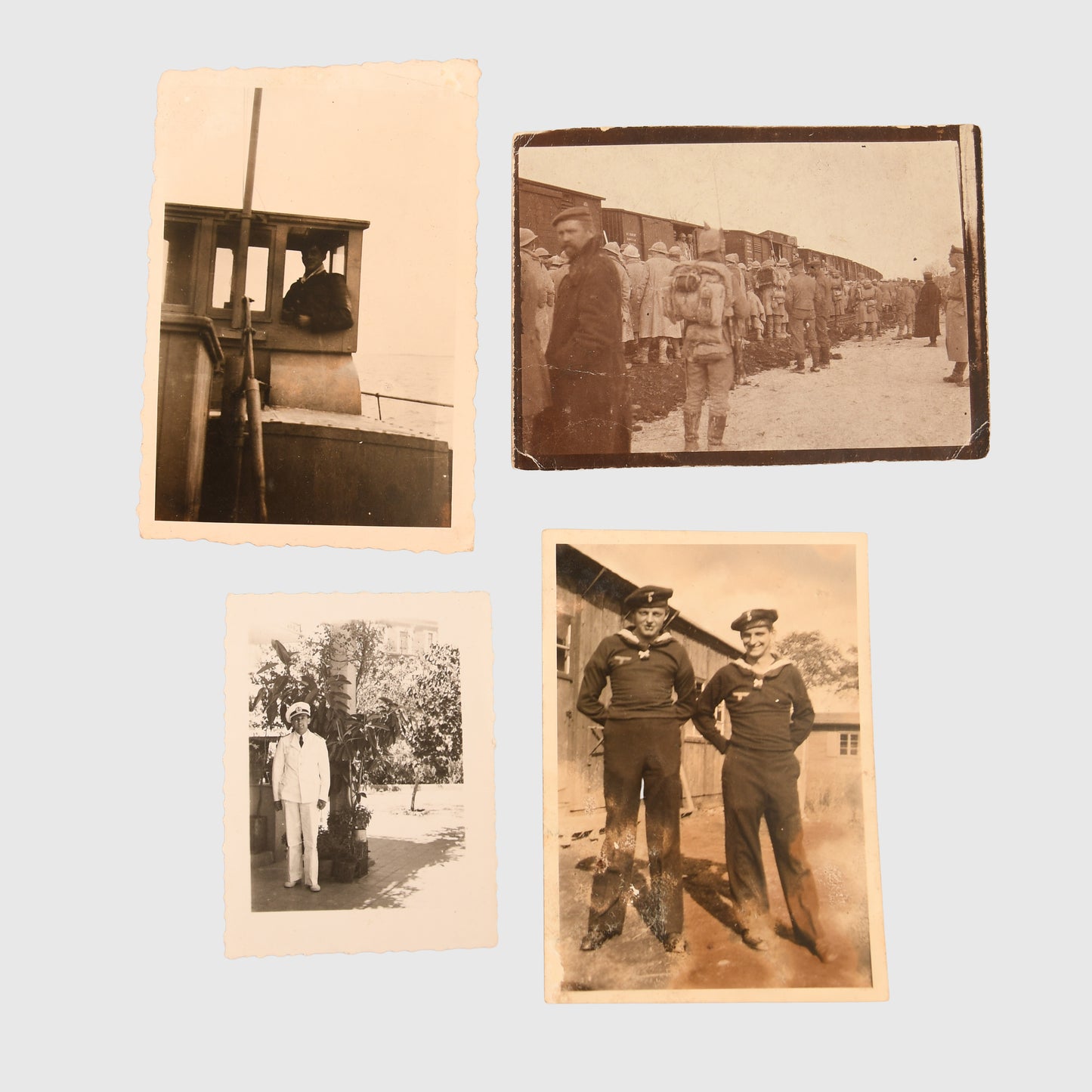 GERMAN WWII GRAF SPEE SAILORS DOCUMENTS