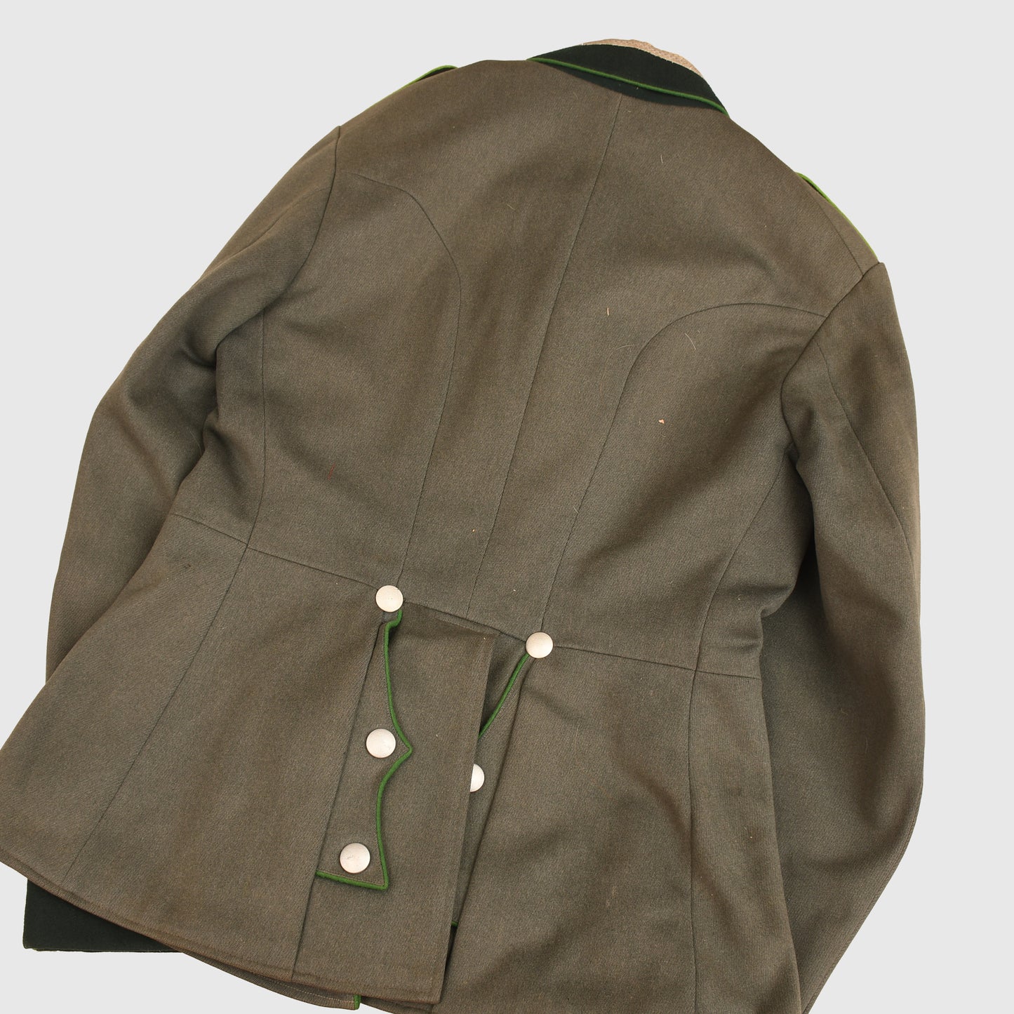 GERMAN WWII ARMY PANZER GRENADIER NCO PARADE TUNIC AND VISOR CAP SET