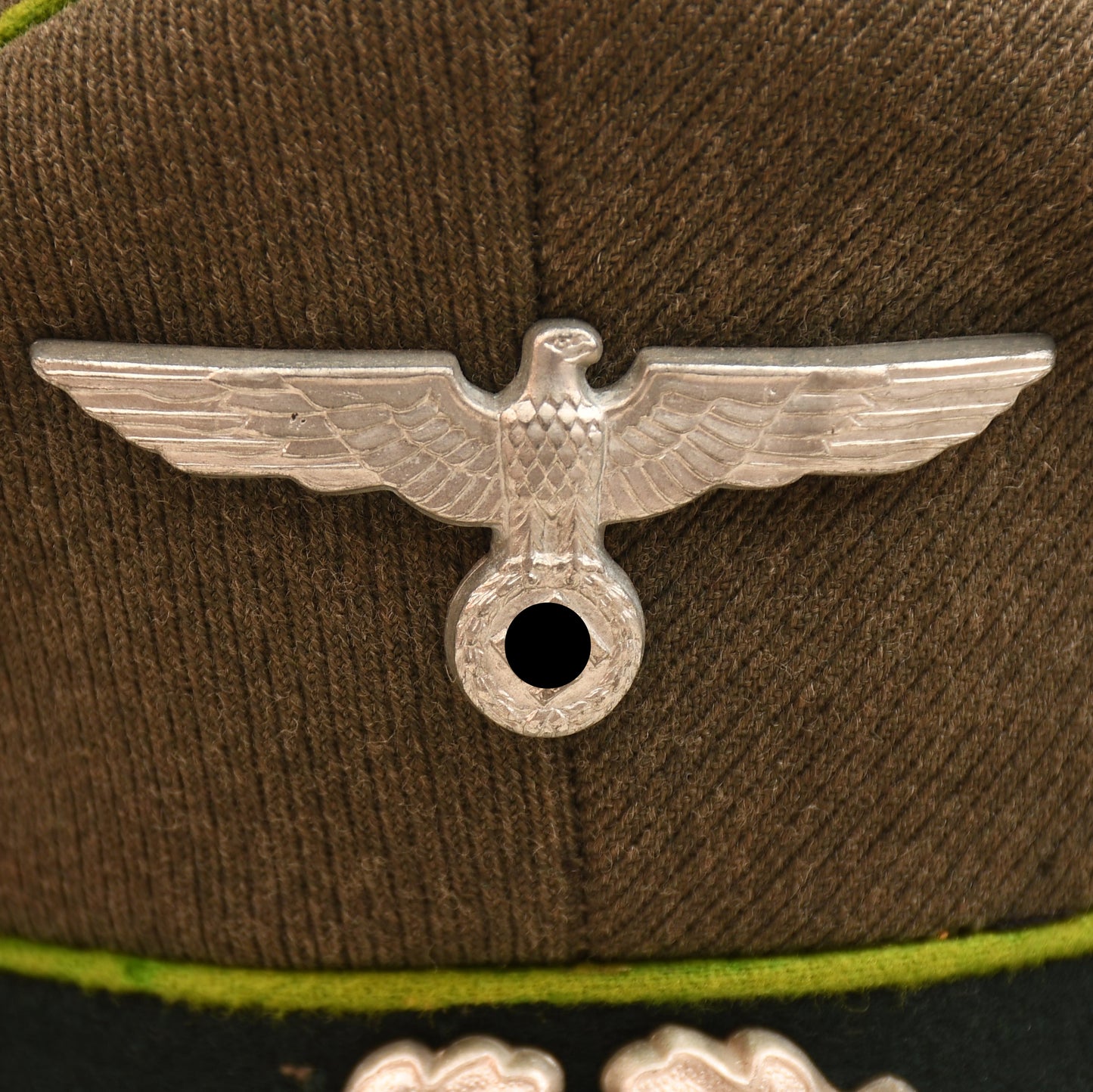 GERMAN WWII ARMY PANZER GRENADIER NCO PARADE TUNIC AND VISOR CAP SET