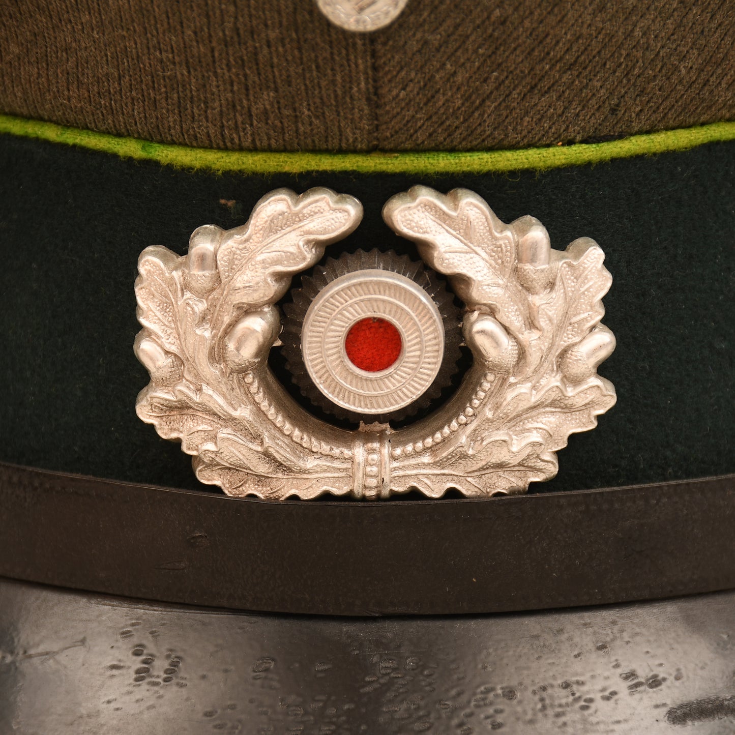 GERMAN WWII ARMY PANZER GRENADIER NCO PARADE TUNIC AND VISOR CAP SET