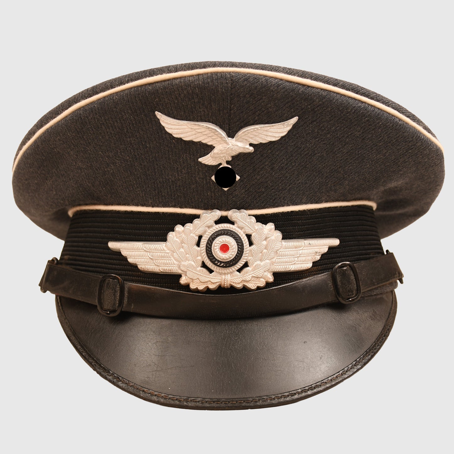 GERMAN WWII LUFTWAFFE HERMANN GOERING TUNIC AND BELT FOR A SENIOR SIGNALS NCO